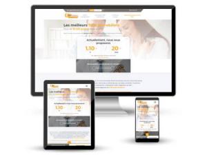 Création du site web d'Easy Finance, courtier en crédit immobilier