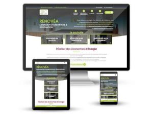 Création du site web de Rénovéa, extension et rénovation