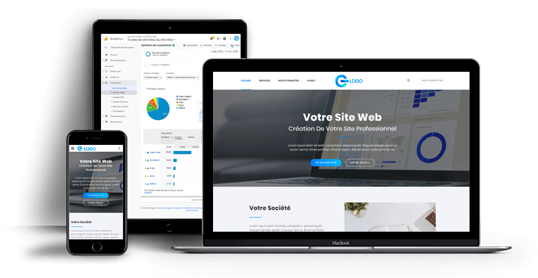 Création de site web responsive optimisé au référencement