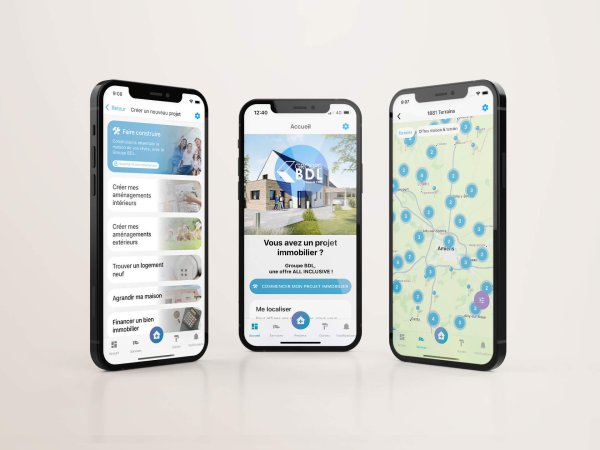 Création application mobile Espace Projet BDL