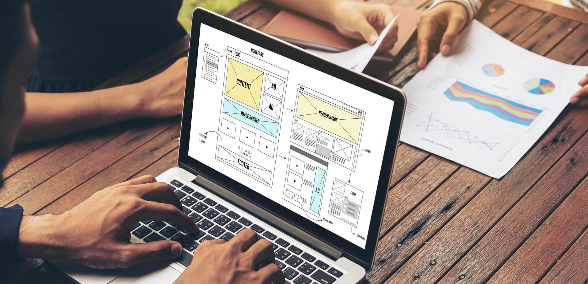 Webdesign et UX lors de la création d'un site internet