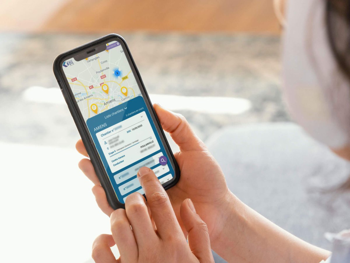 Création application mobile BDL Chantiers