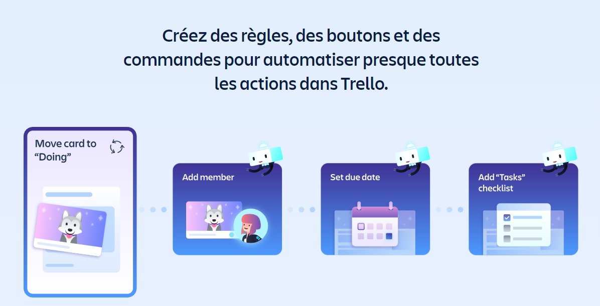 Créez des automatisations dans Trello