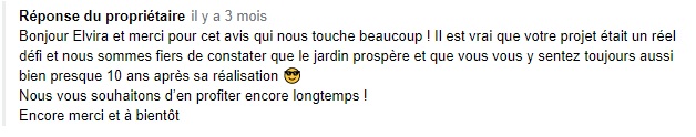 Répondre à un avis positif sur Google