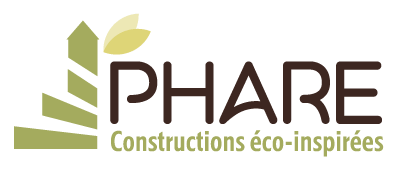 Logo Phare Constructions, constructeur maisons éco-inspirées ossature bois