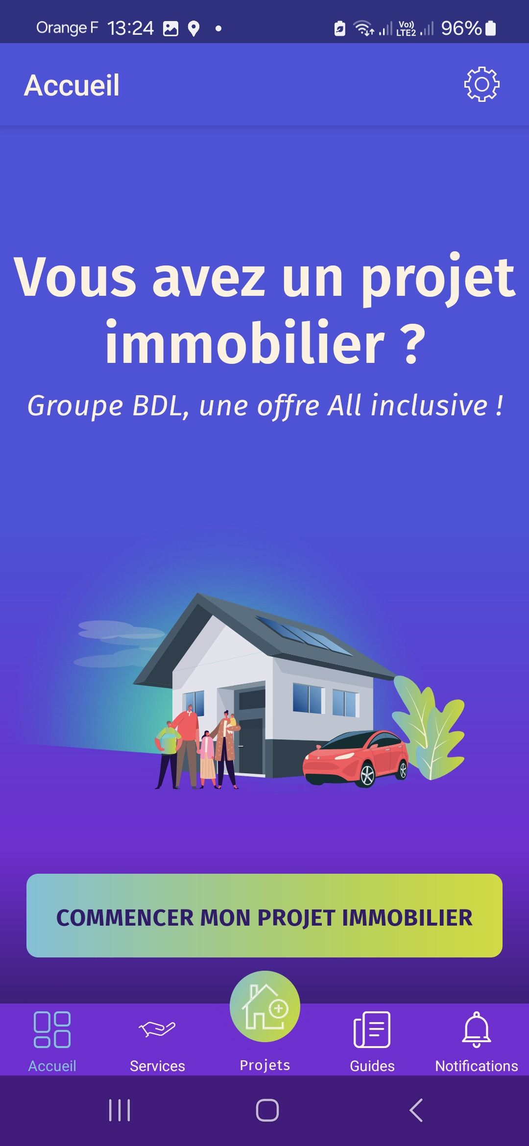 Application Espace Projet BDL