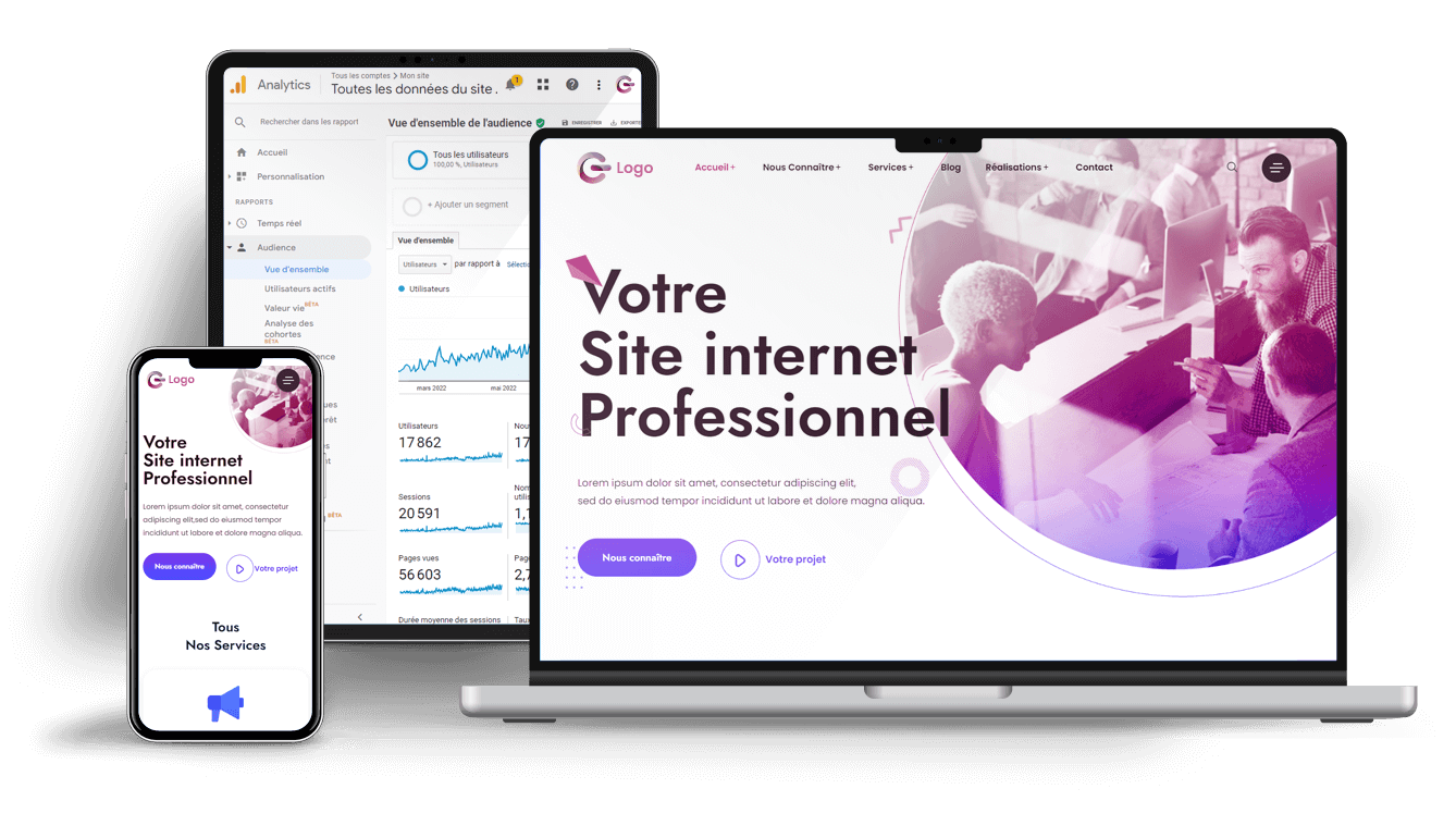 Création de site internet professionnel